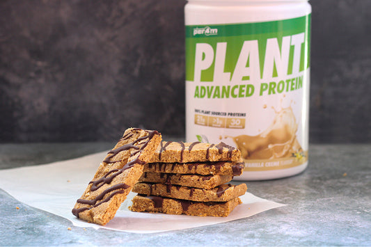 No-Bake Vegan Peppermint Protein Bars Recipe