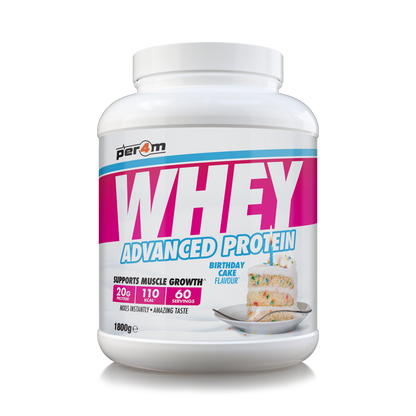 Whey Protein Birthday Cake
