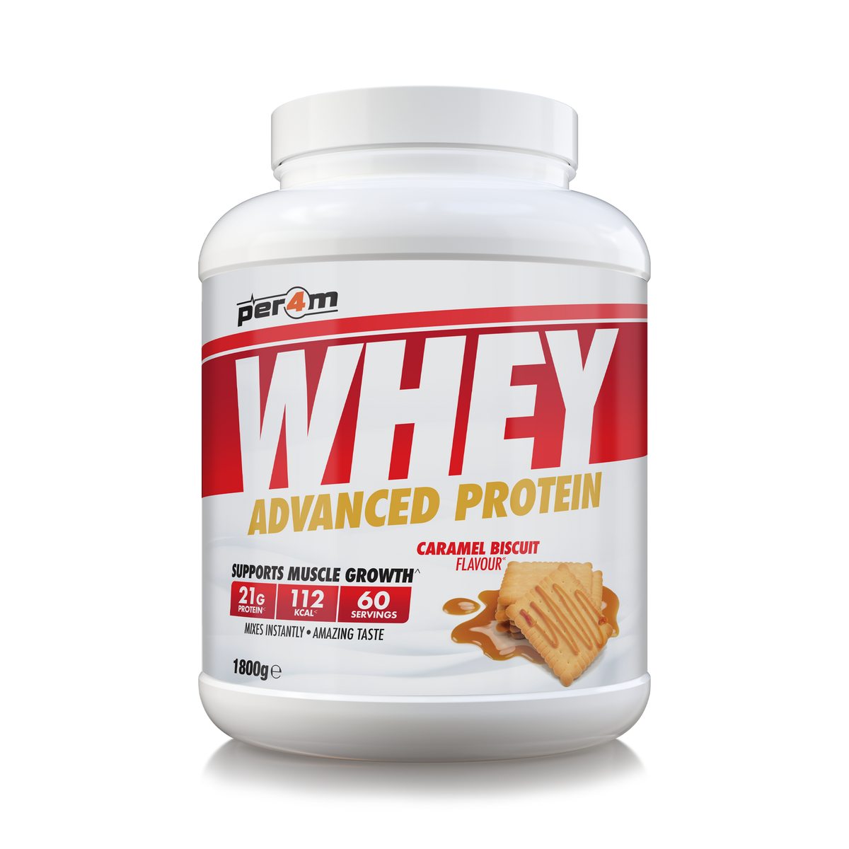 Whey Protein Caramel Biscuit