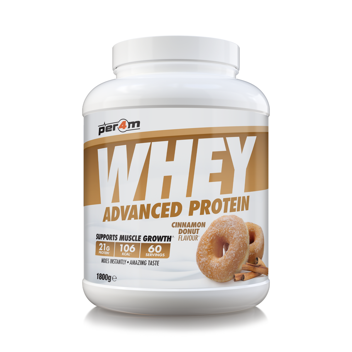 Whey Protein Cinnamon Donut