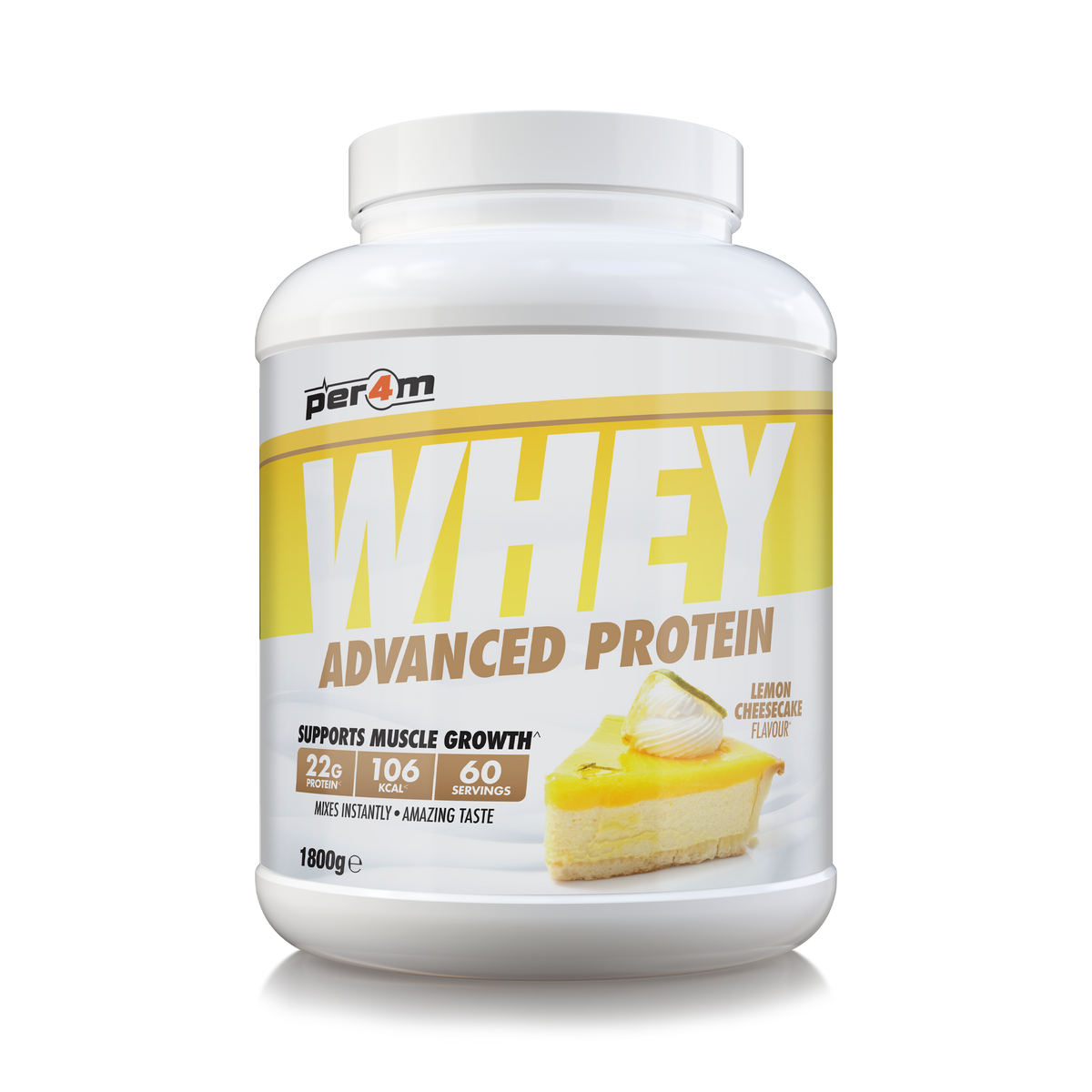 Whey Protein Lemon Cheesecake