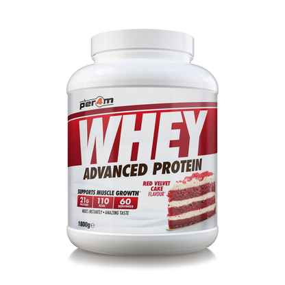Whey Protein Red Velvet Cake