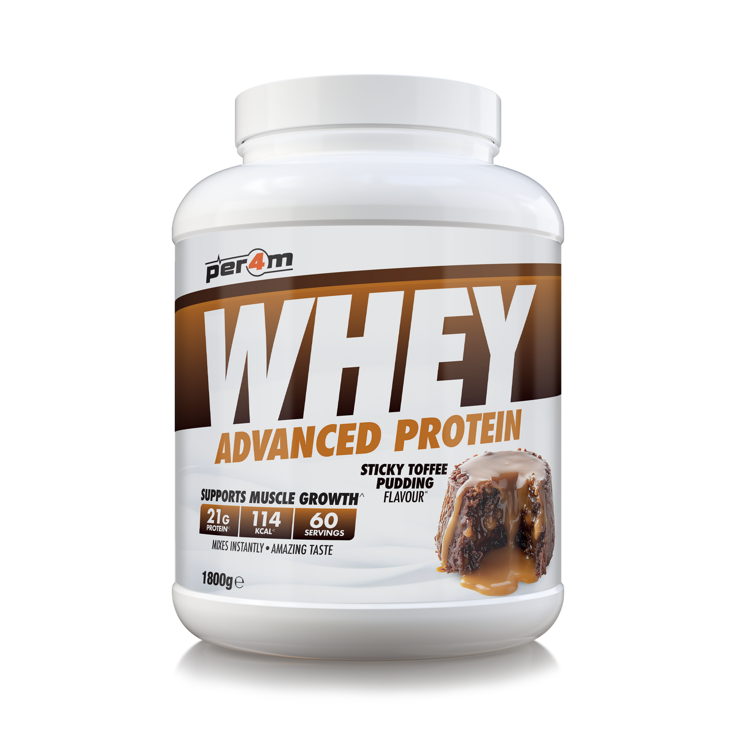 Whey Protein Sticky Toffee Pudding