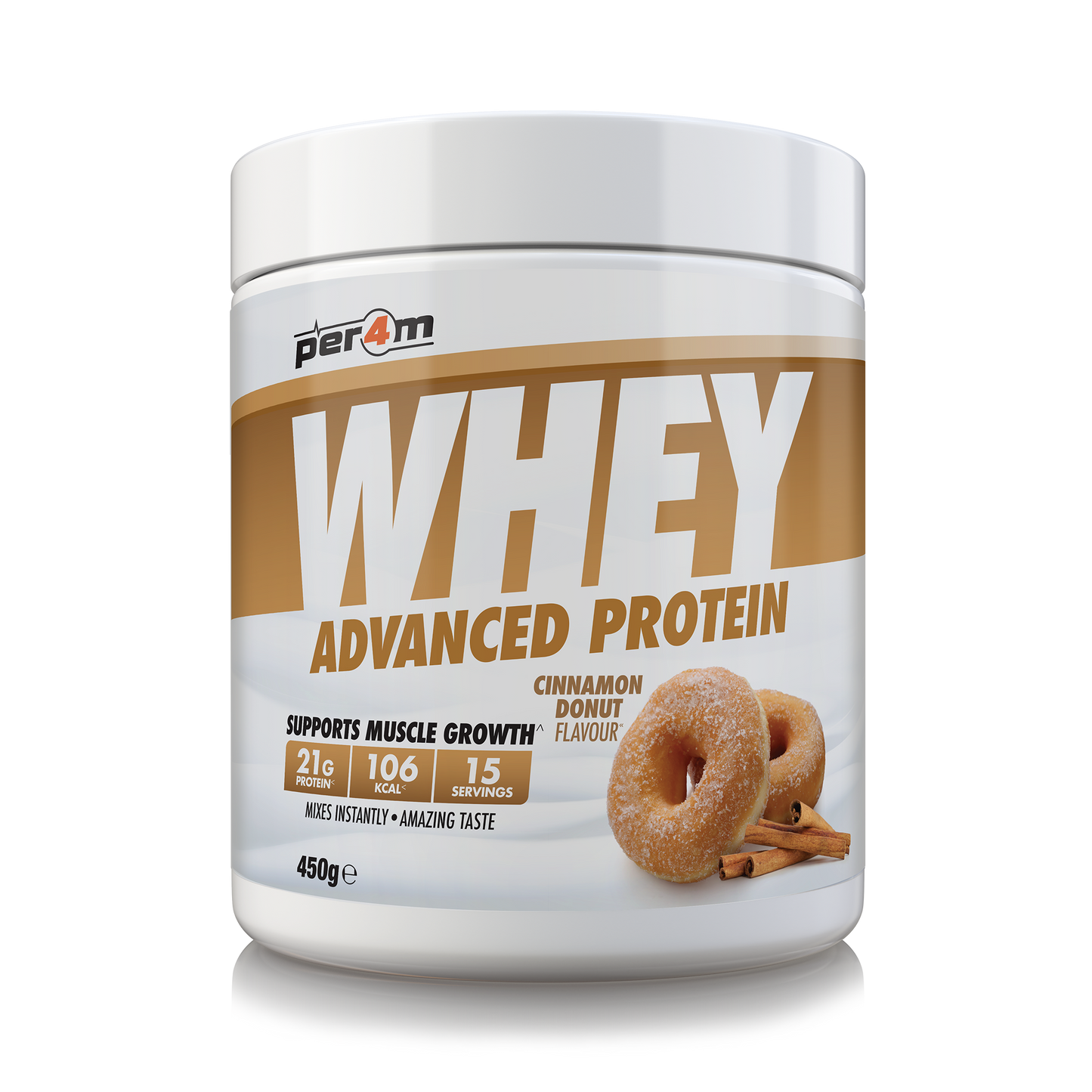 Whey Protein Cinnamon Donut