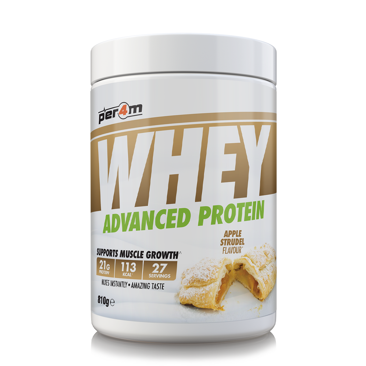 Whey Protein Apple Strudel