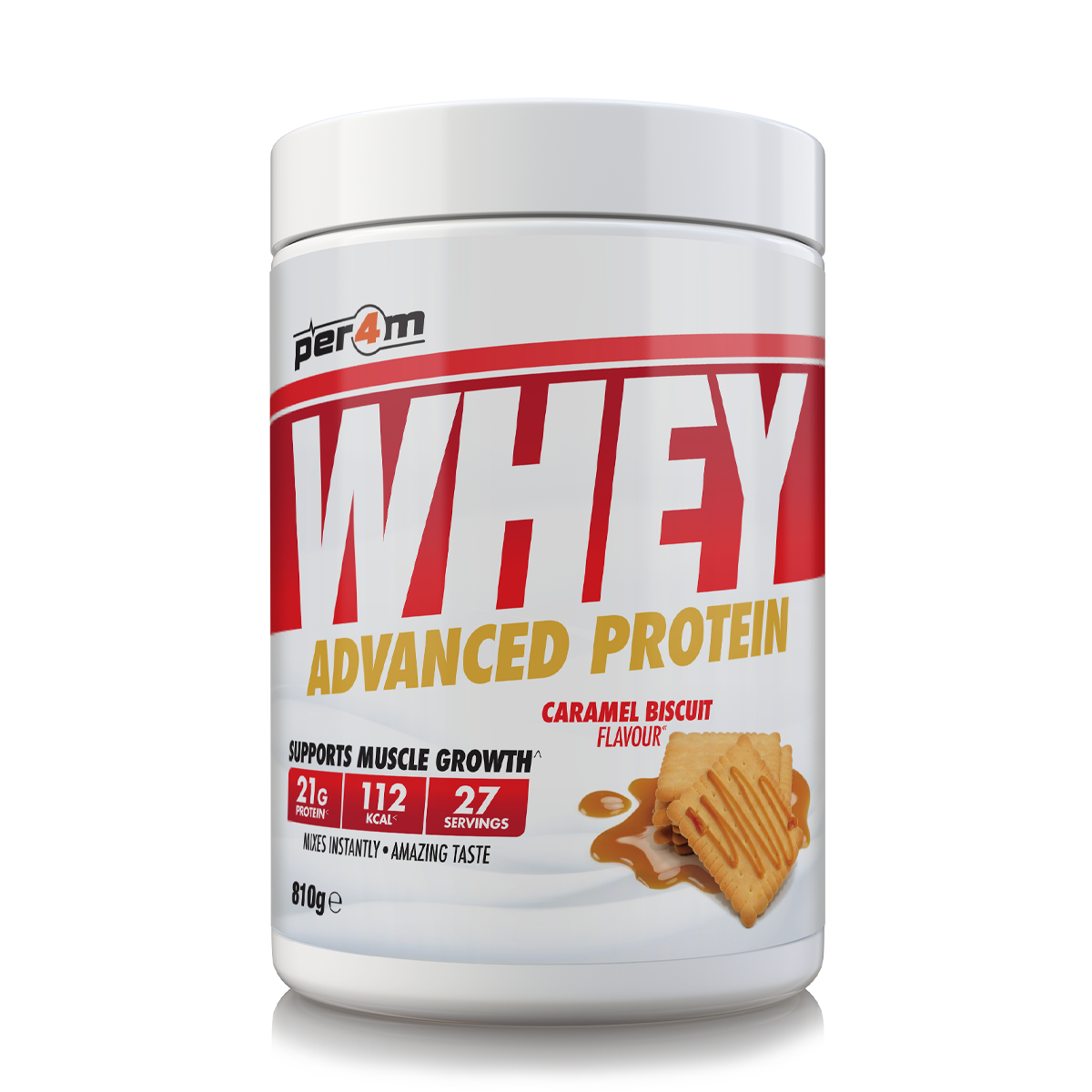 Whey Protein Caramel Biscuit