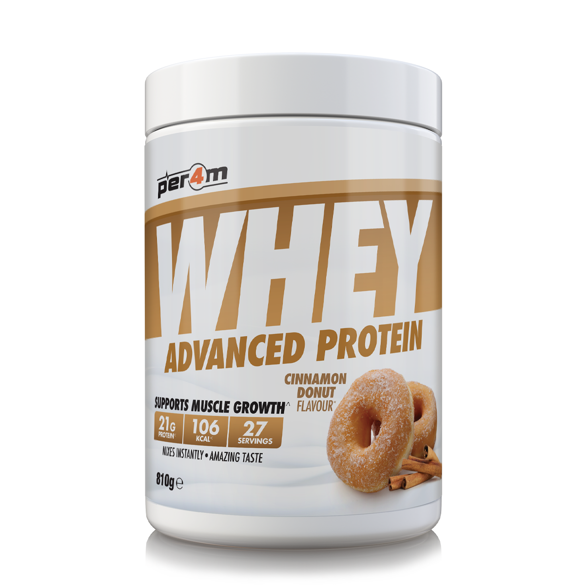 Whey Protein Cinnamon Donut
