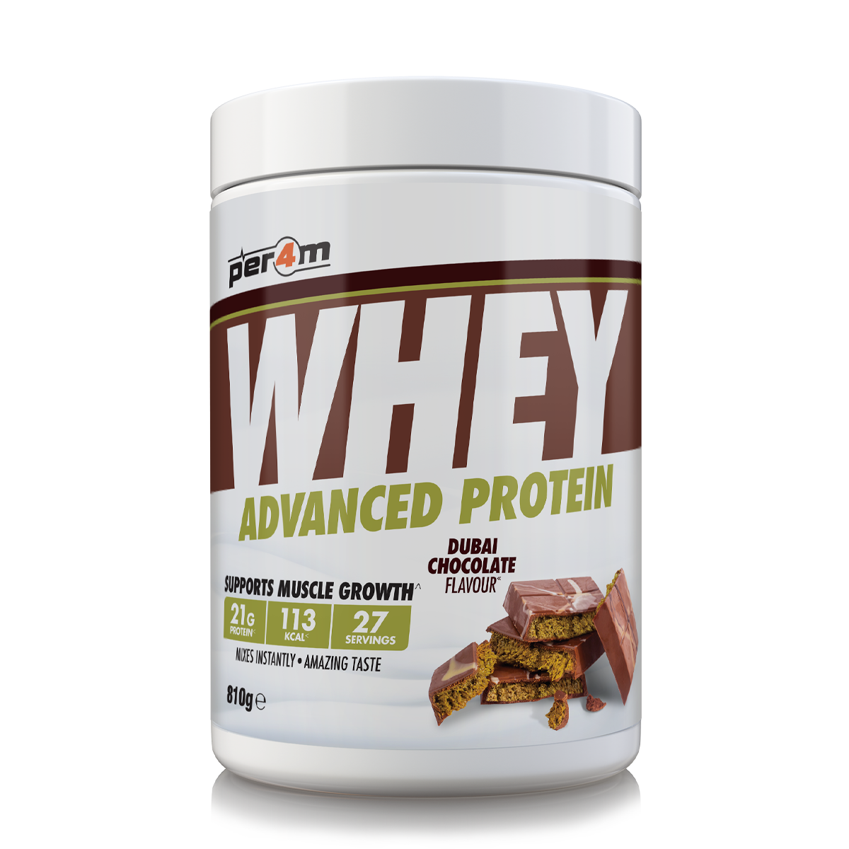 Whey Protein Dubai Chocolate