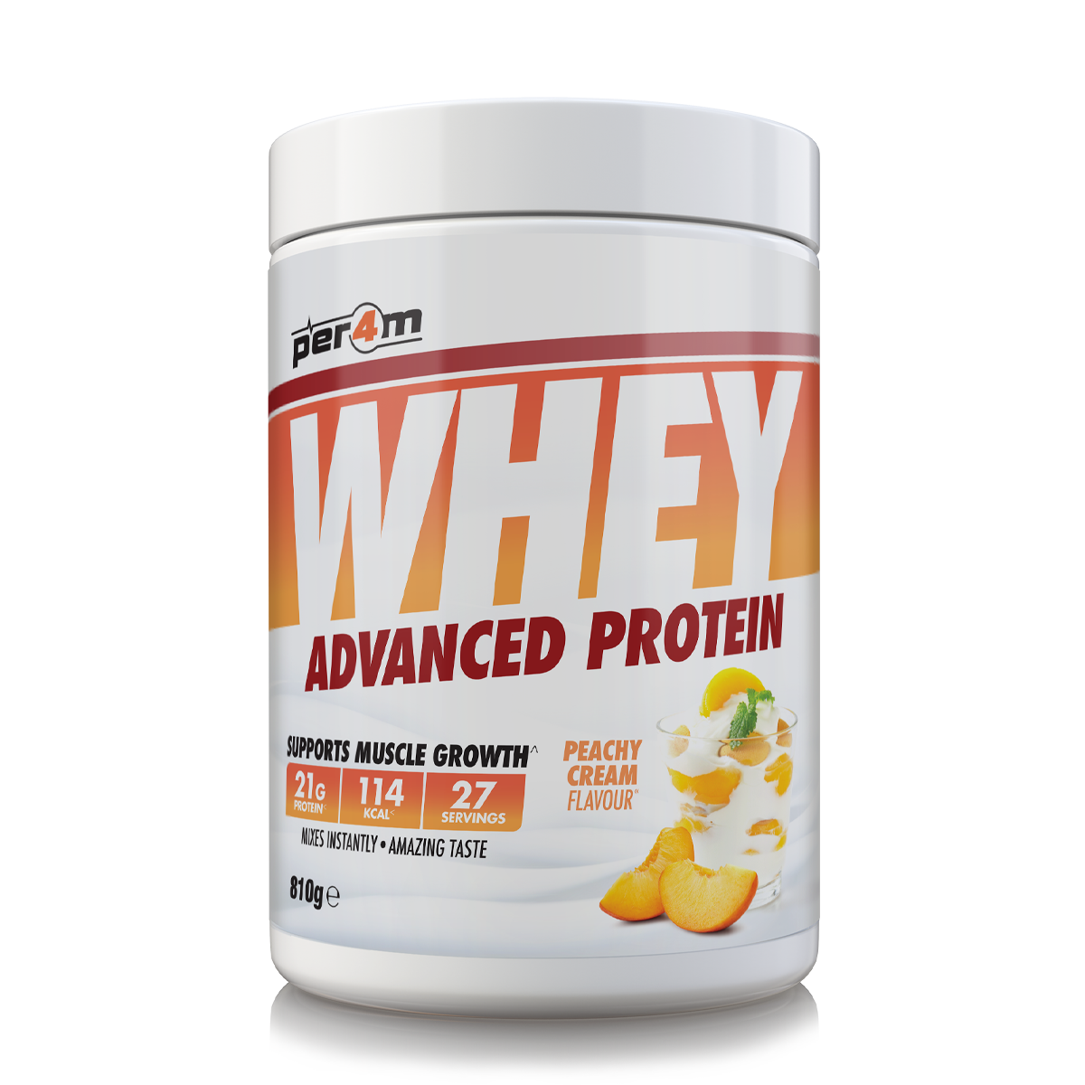Whey Protein Peachy Cream