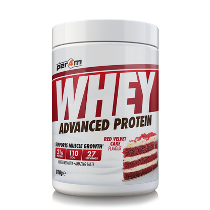 Whey Protein Red Velvet Cake