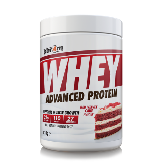 Whey Protein Red Velvet Cake