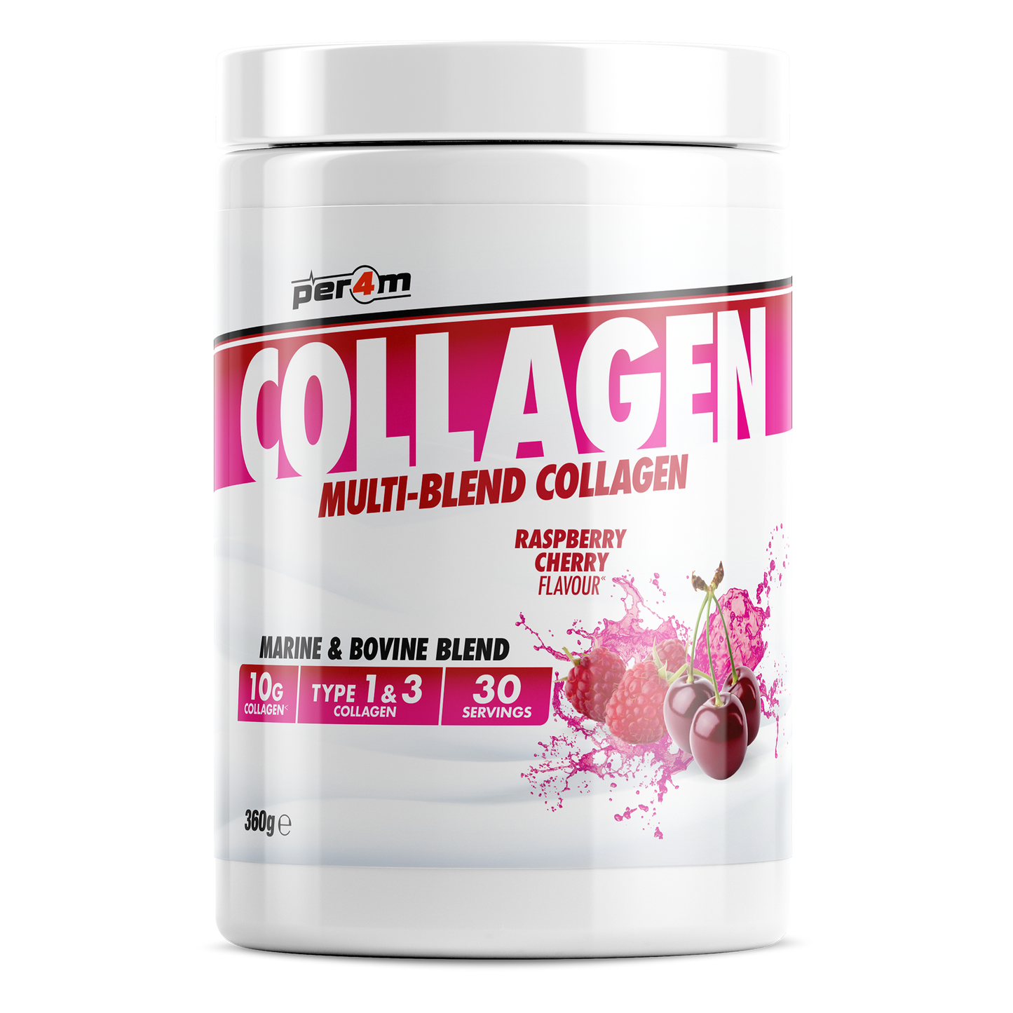 Multi-Blend Collagen Raspberry Cherry