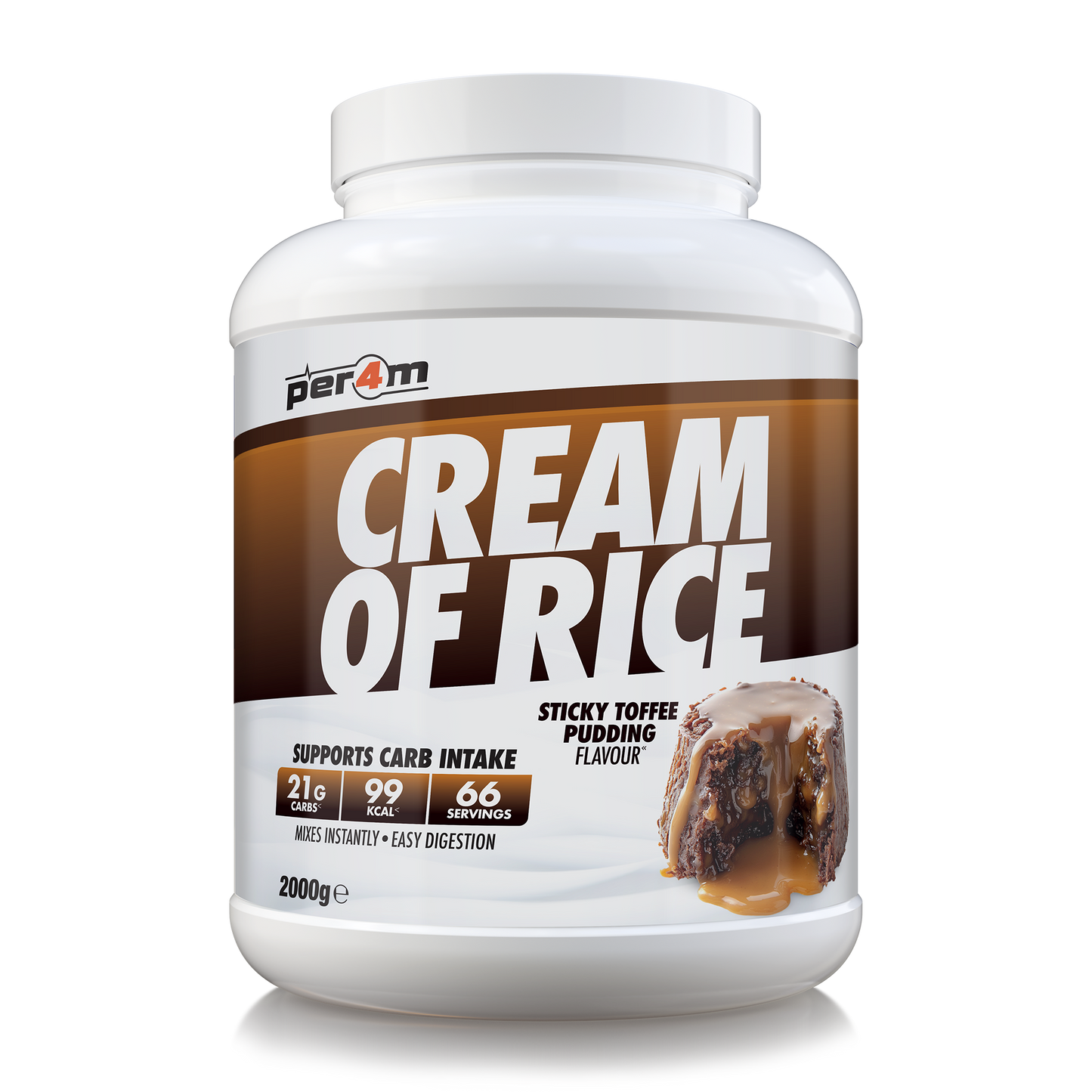 Cream Of Rice Sticky Toffee Pudding