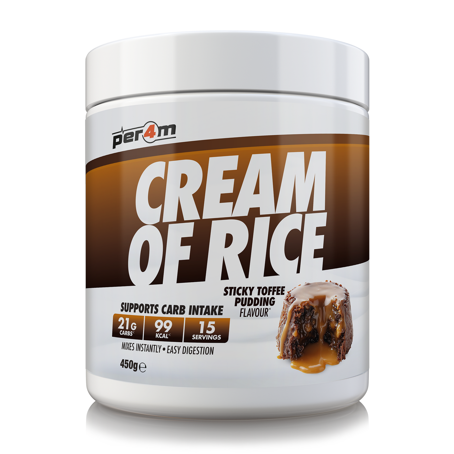Cream Of Rice Sticky Toffee Pudding