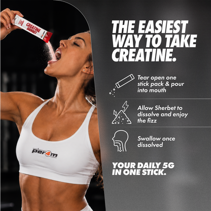 Creatine Sherbet Stick Packs