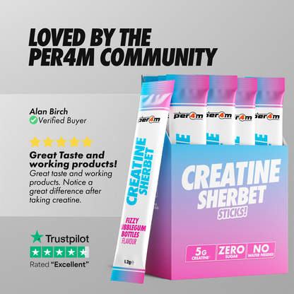 Creatine Sherbet Stick Packs