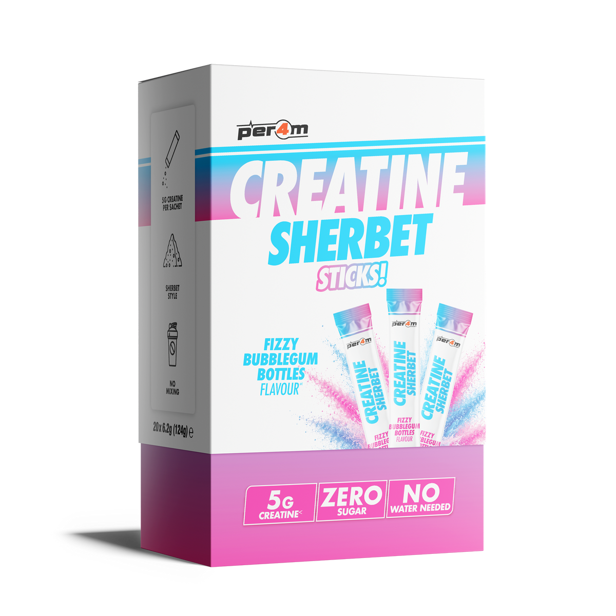 Creatine Sherbet Stick Packs