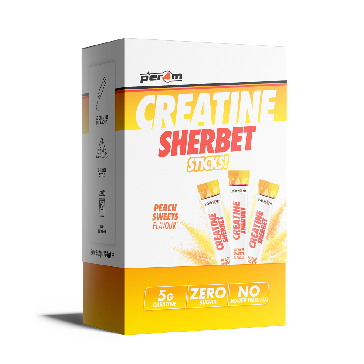 Creatine Sherbet Stick Packs
