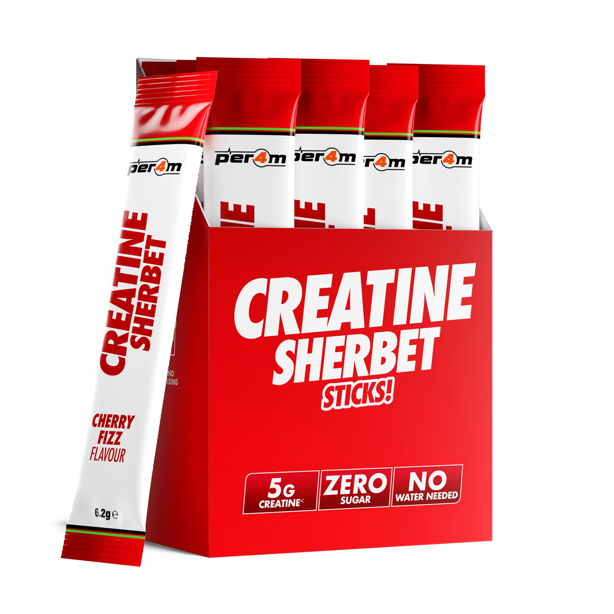 Creatine Sherbet Stick Packs