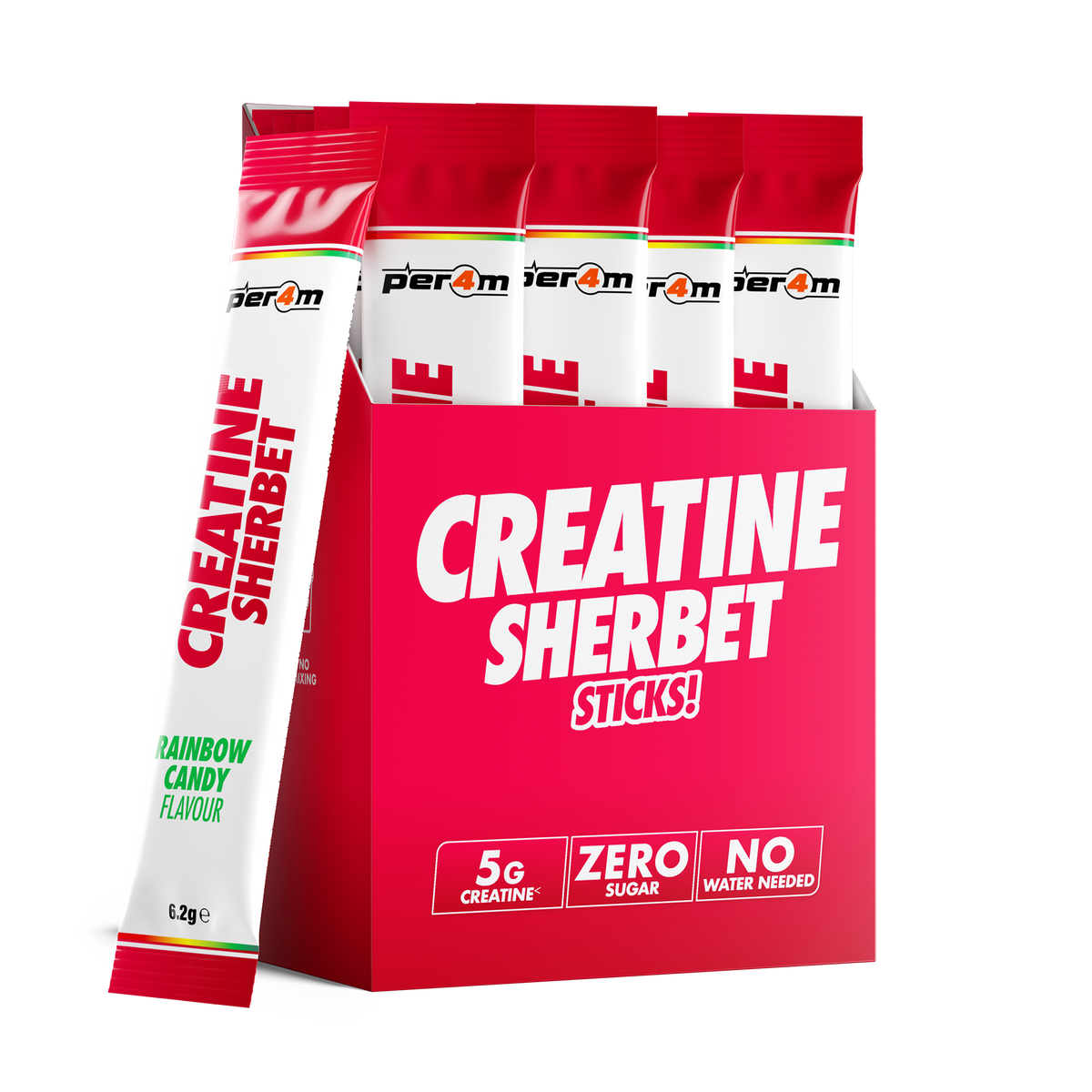 Creatine Sherbet Stick Packs