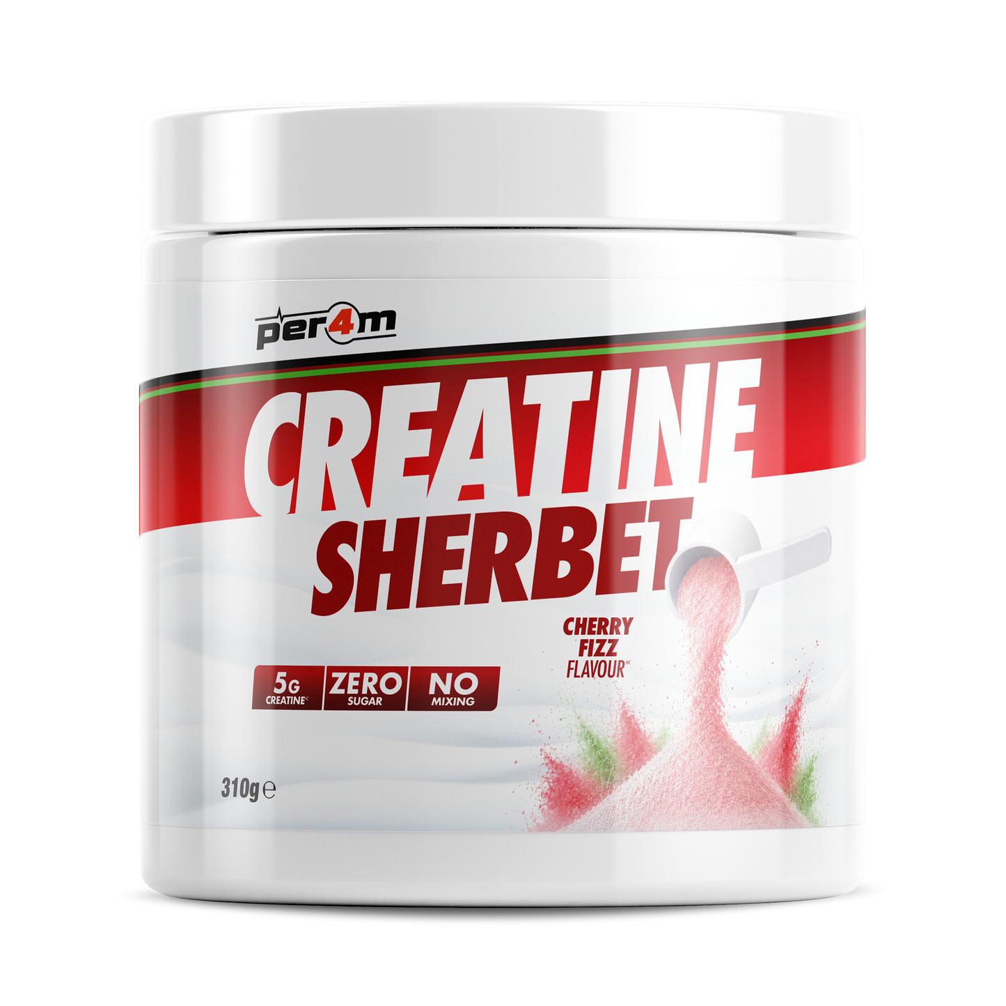 Creatine Sherbet Cherry Fizz