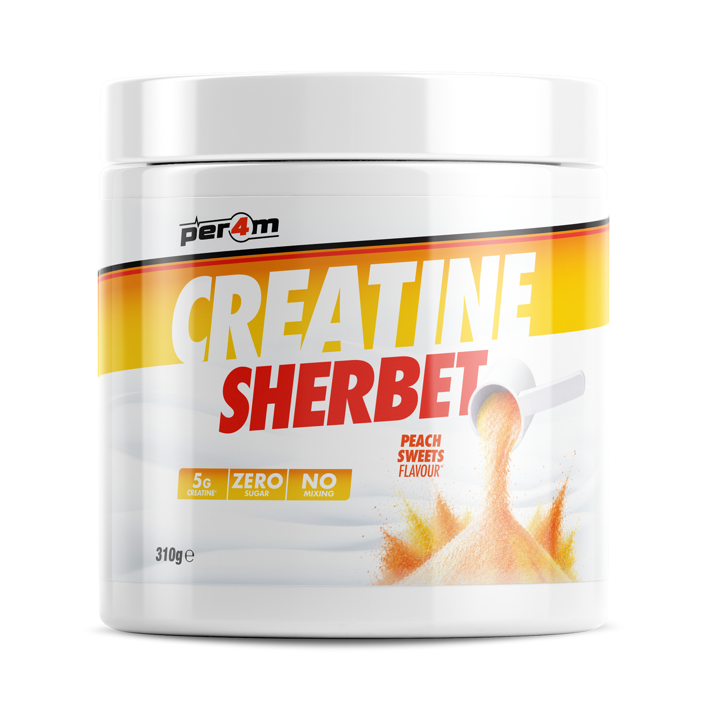 Creatine Sherbet Peach Sweets