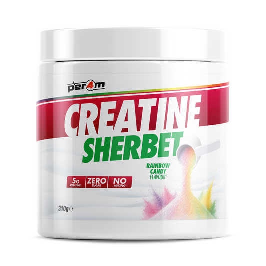Creatine Sherbet Rainbow Candy