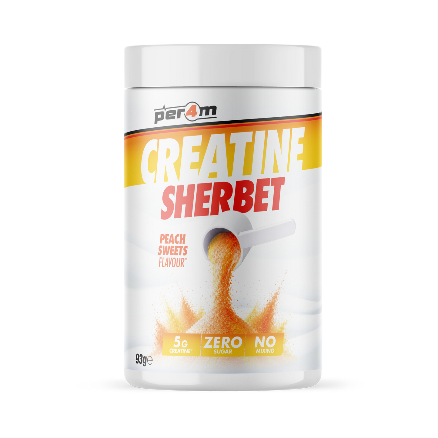 Creatine Sherbet Peach Sweets