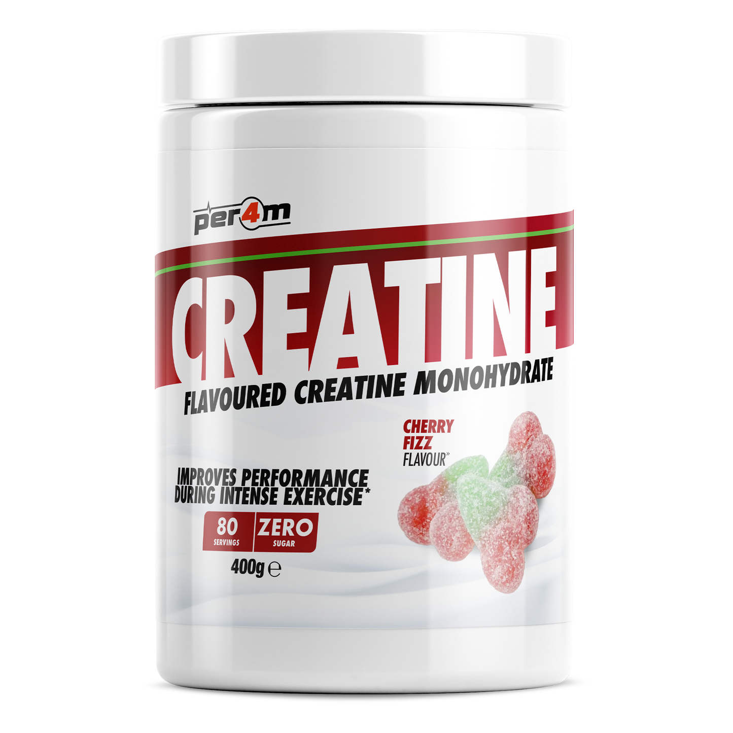Flavoured Creatine Cherry Fizz