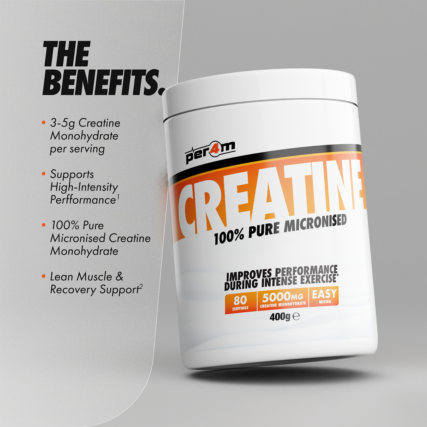 Flavoured Creatine Peach Sweets