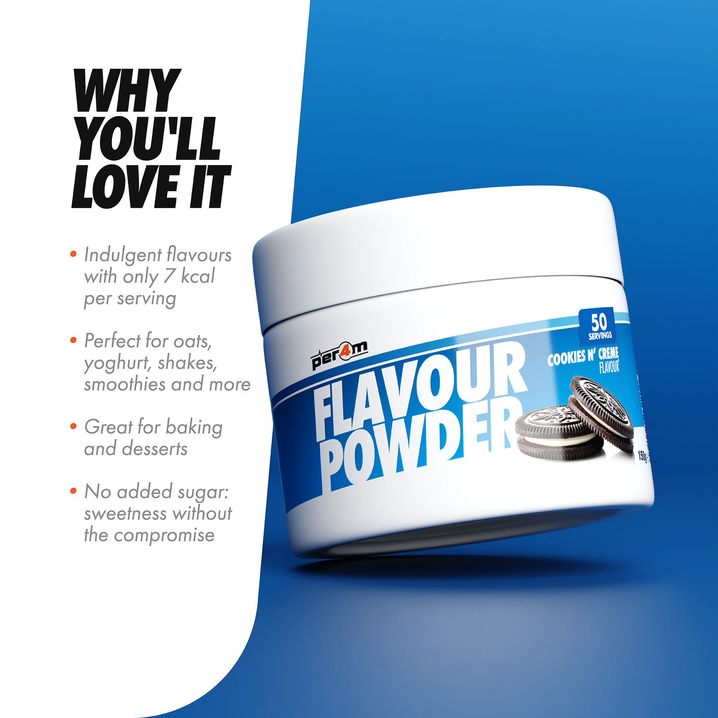 Flavour Powder Cookies & Cream