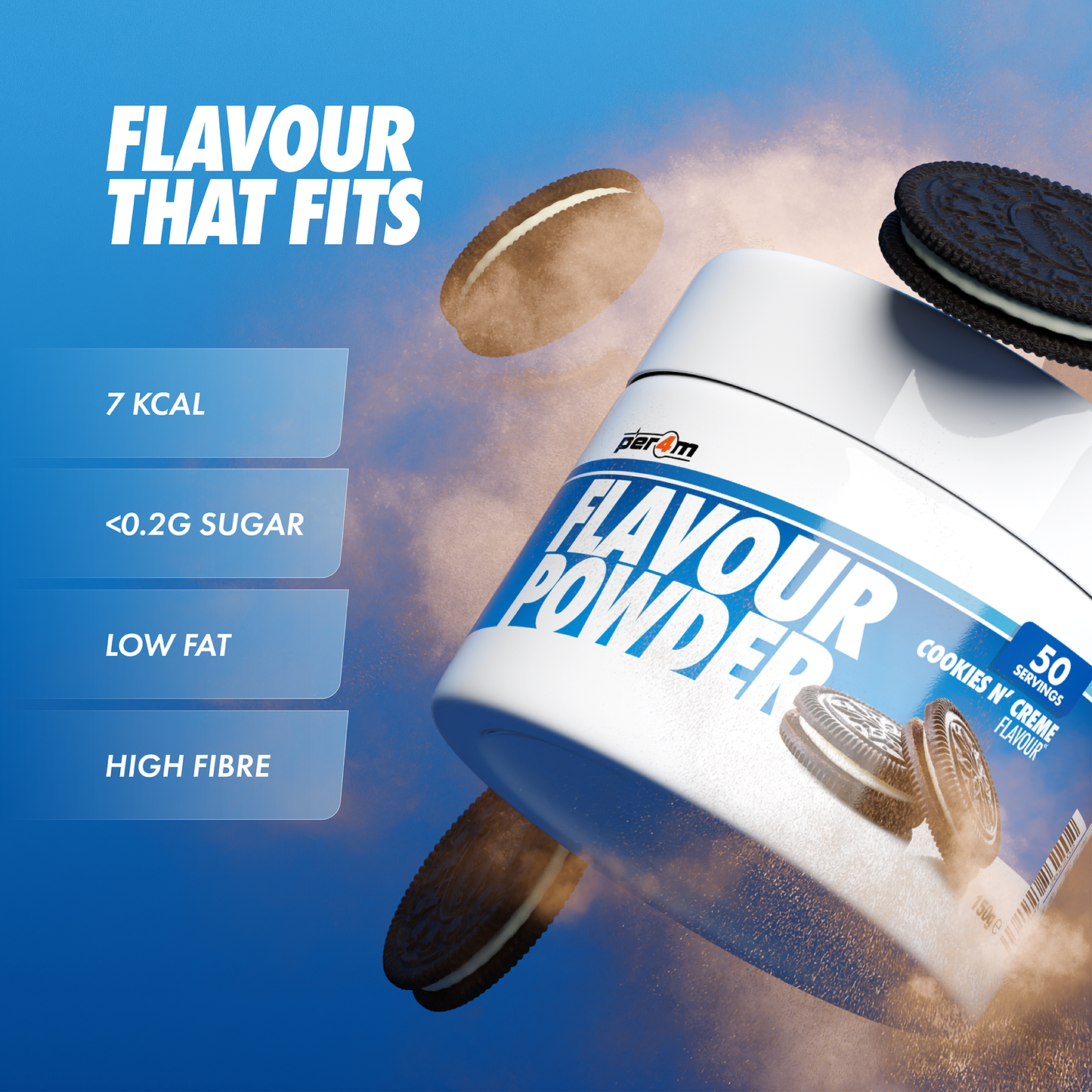 Flavour Powder Cookies & Cream