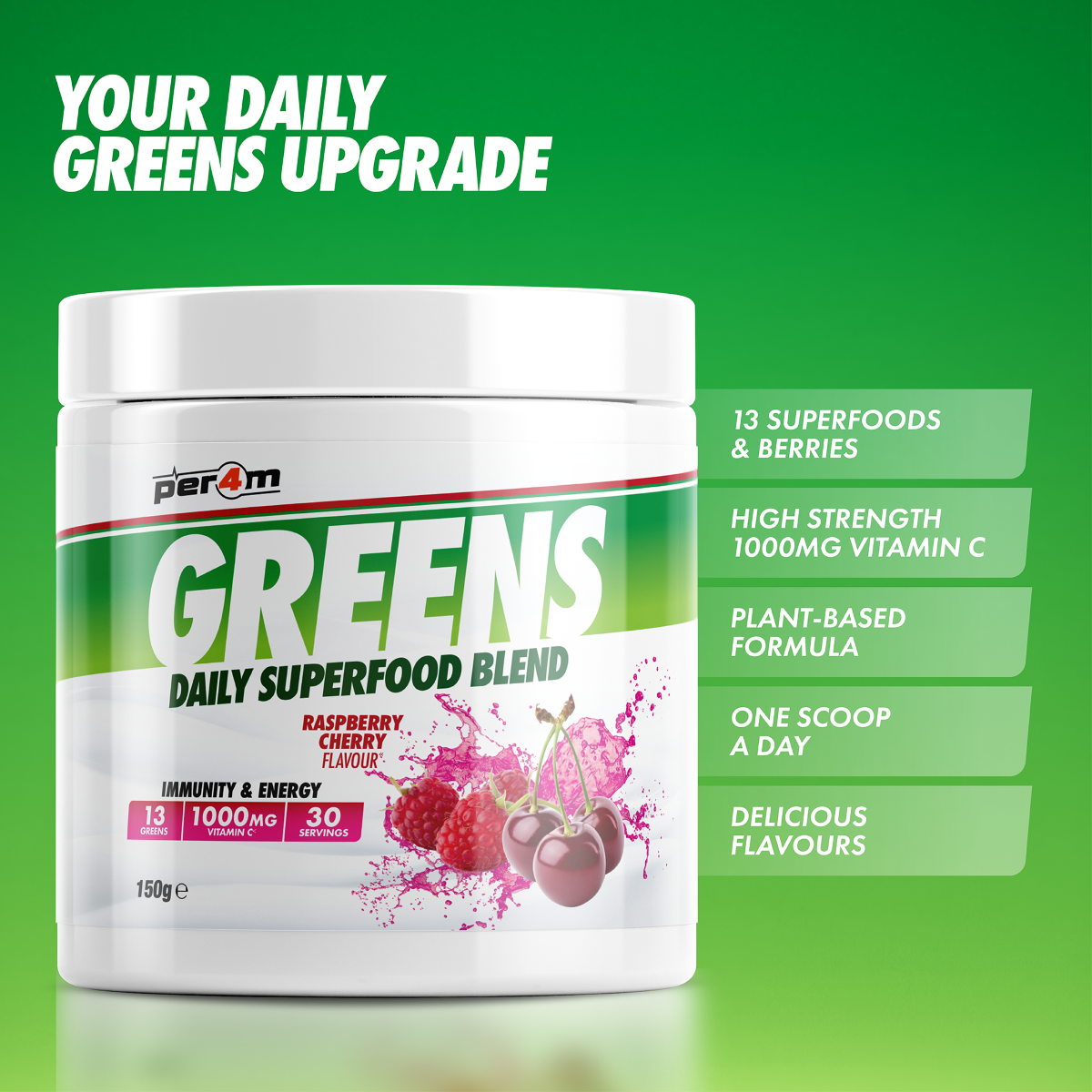 Greens Strawberry Blackcurrant