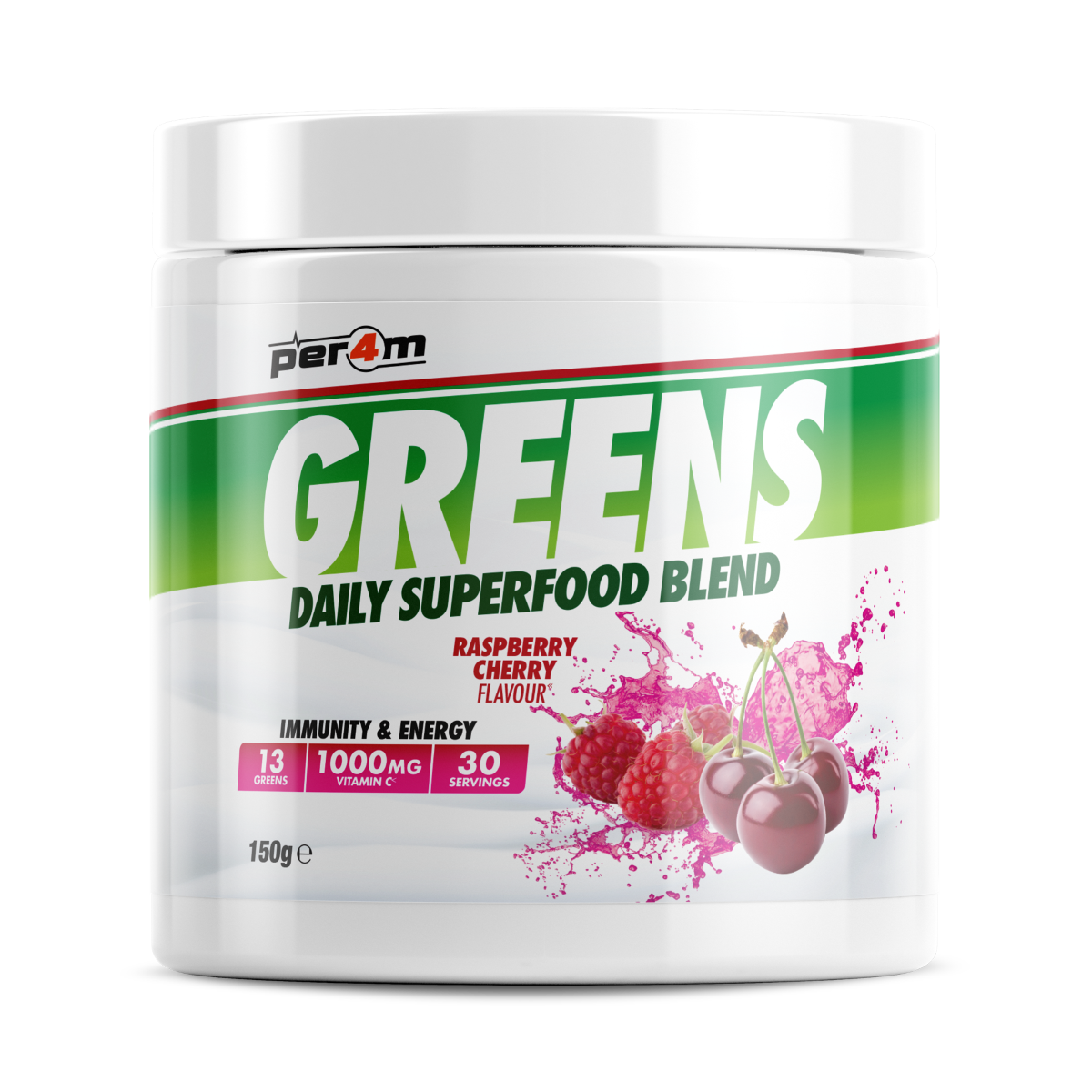 Greens Raspberry Cherry