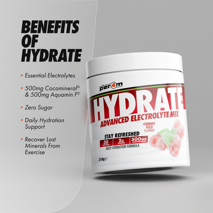 Hydrate Electrolyte Mix Raspberry Cherry