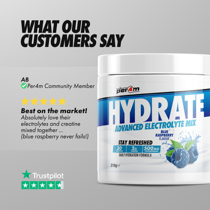 Hydrate Electrolyte Mix Raspberry Cherry