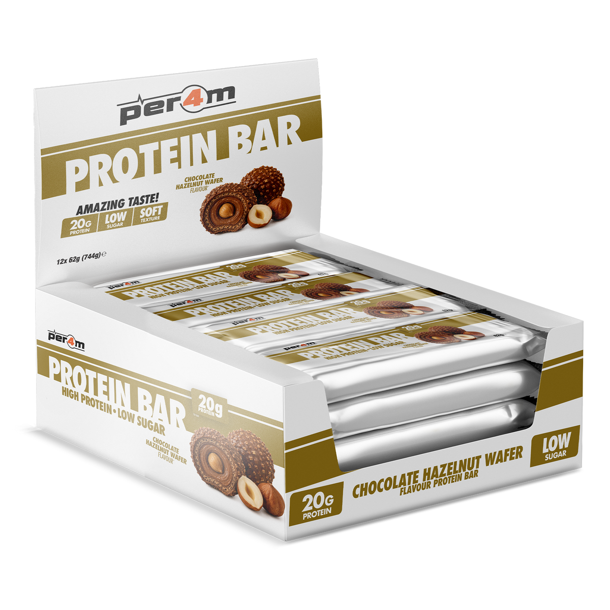 Protein Bars Chocolate Hazelnut Wafer