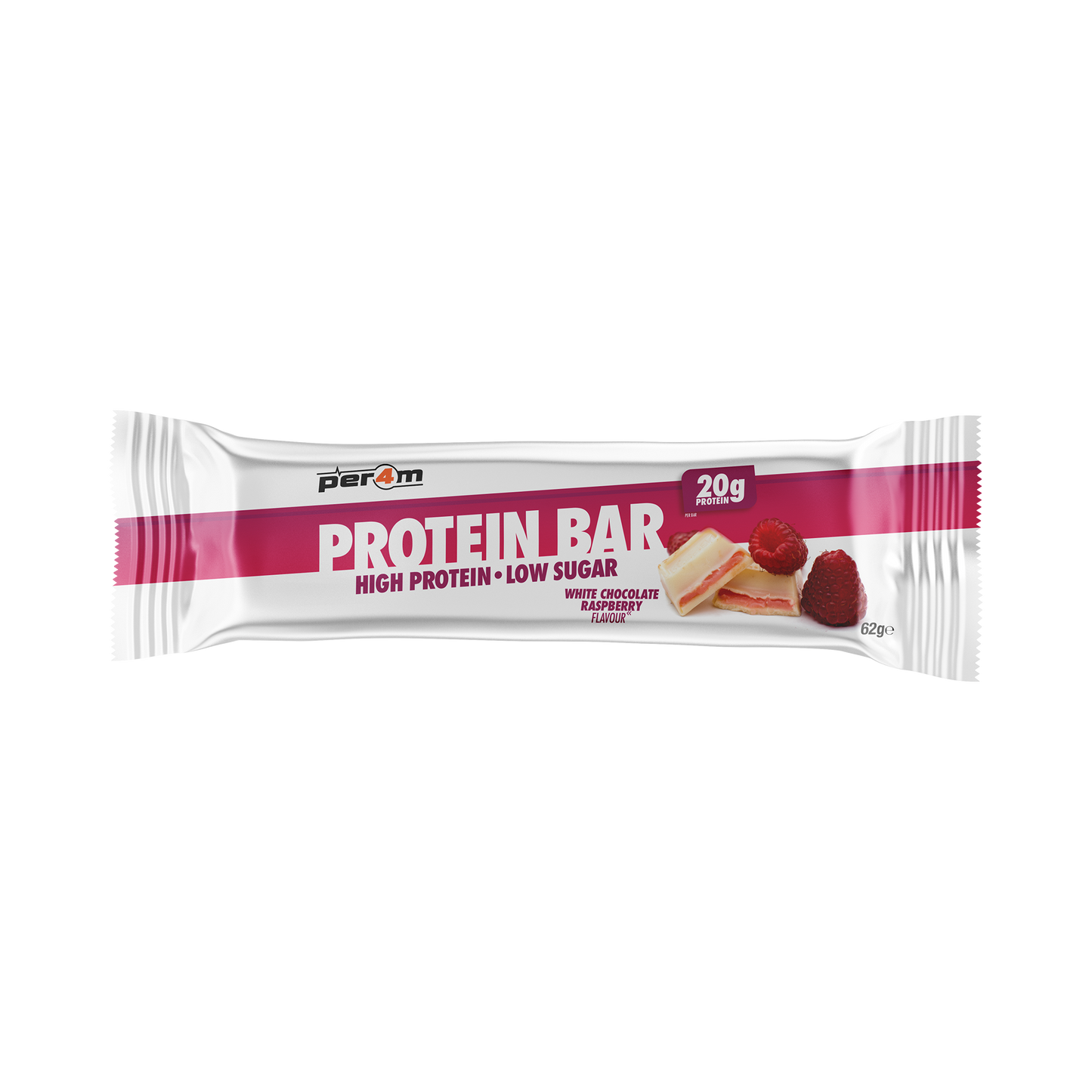 Protein Bars White Chocolate Raspberry