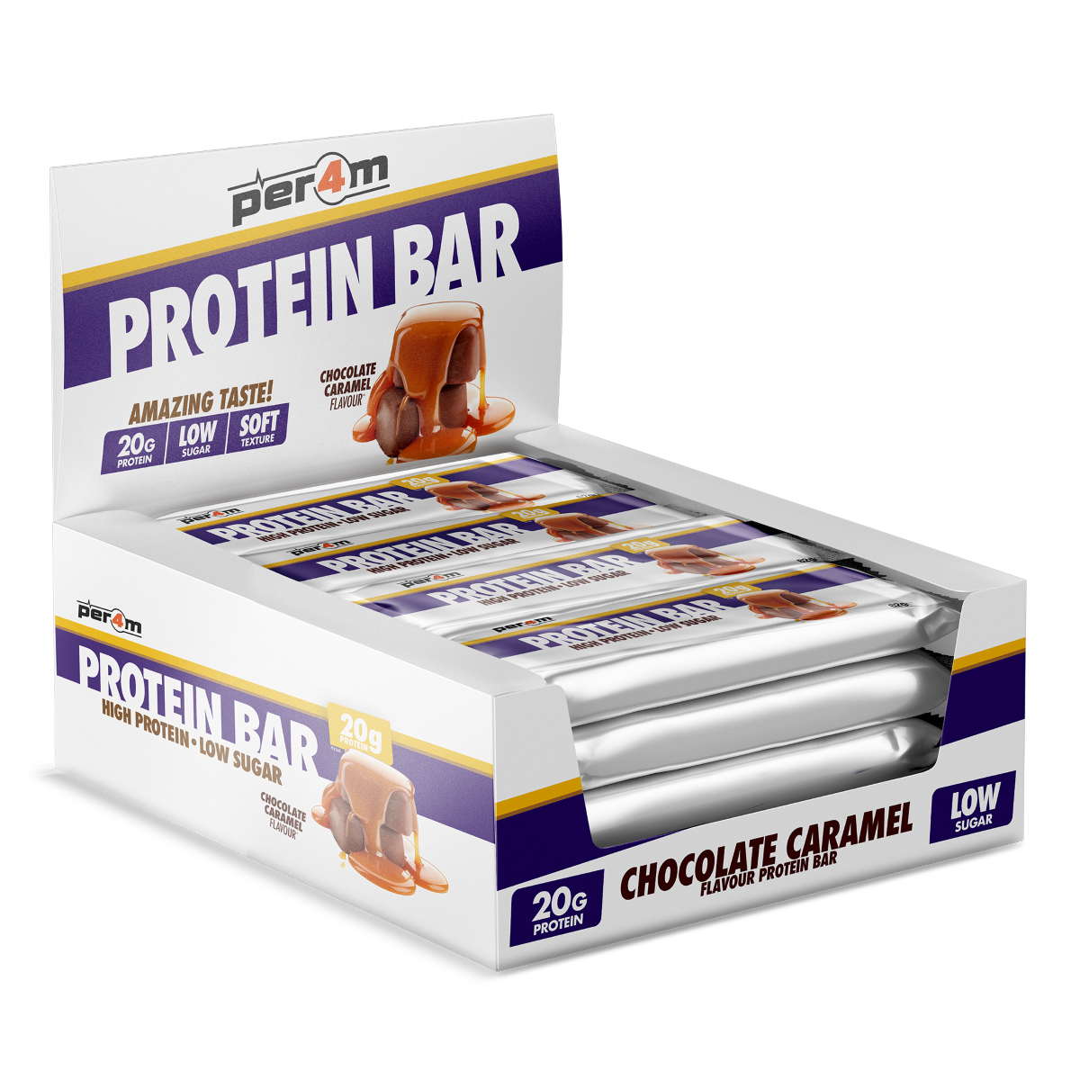 Protein Bars Chocolate Caramel