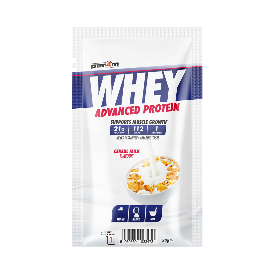 Whey Protein Sample Sachets | Per4m – Per4m Nutrition