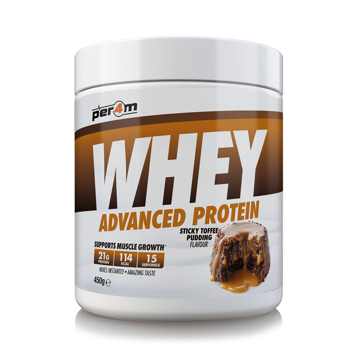 Sticky Point Powder Sticky Toffee Pudding Whey Protein Powder | Per4m – Per4m Nutrition