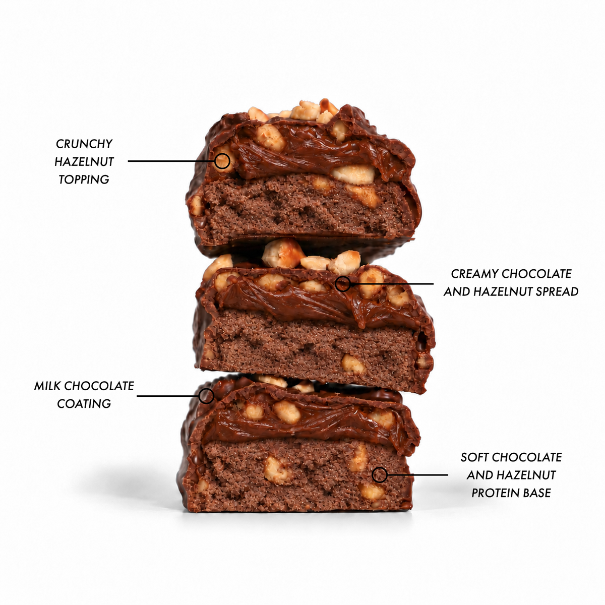 Protein Bars Chocolate Hazelnut Wafer