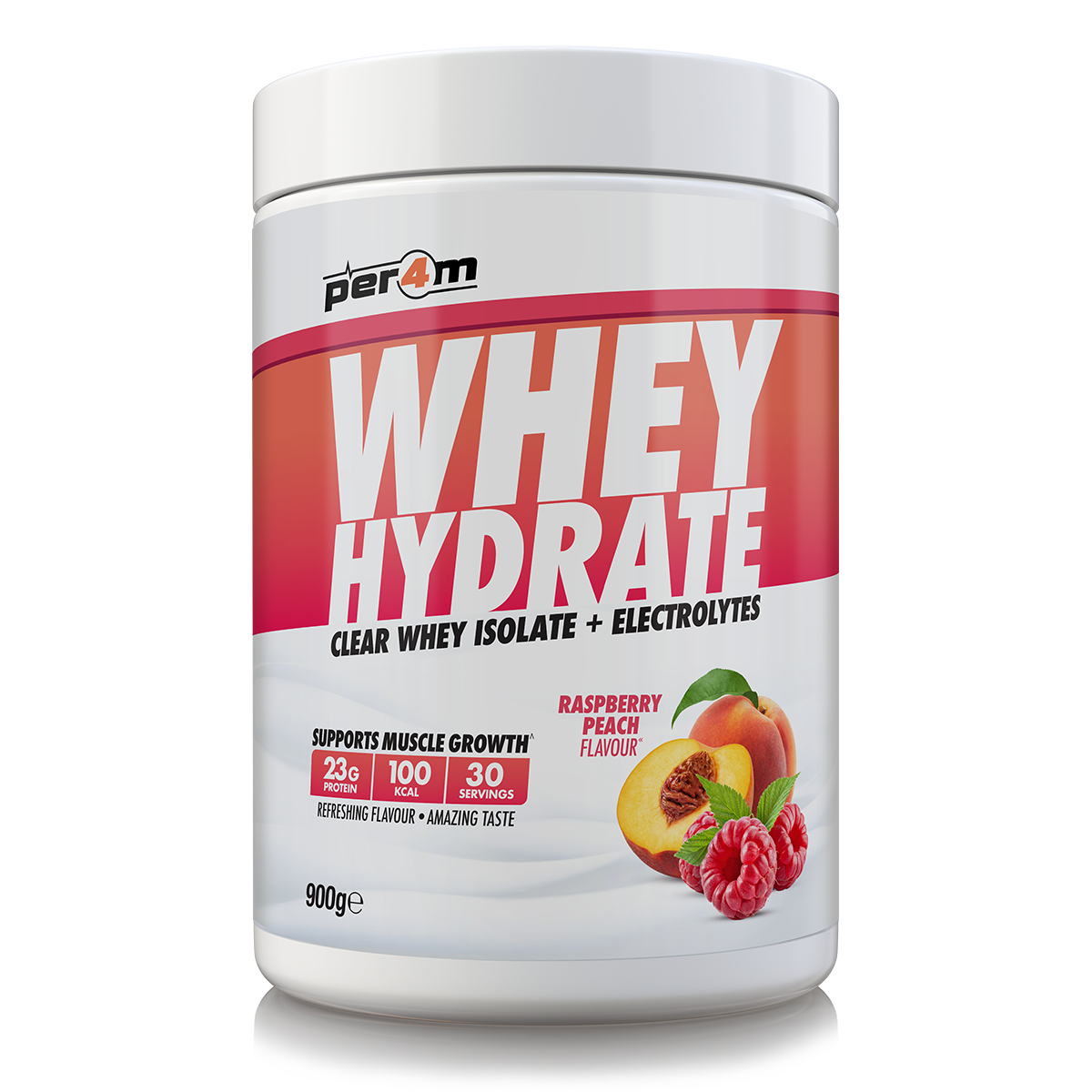 Clear Whey Hydrate Raspberry Peach