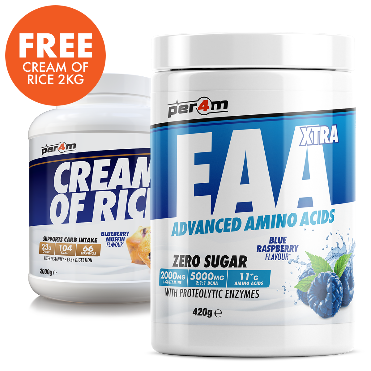 PER4M Blue Raspberry EAA Xtra – PER4M Nutrition