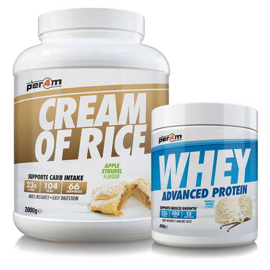 PER4M Cream Of Rice Apple Strudel (Free Whey 450g with 2kg CoR*)