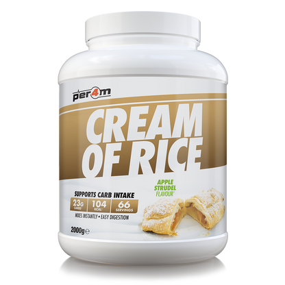 PER4M Cream Of Rice Apple Strudel (Free Whey 450g with 2kg CoR*)