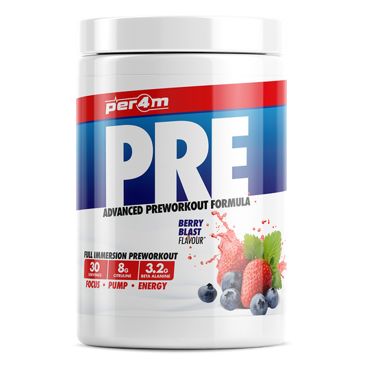 🎁 PER4M Pre Workout Stim Berry Blast (100% off)