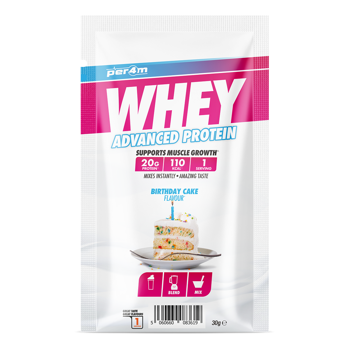 PER4M Whey Protein Sample Sachets