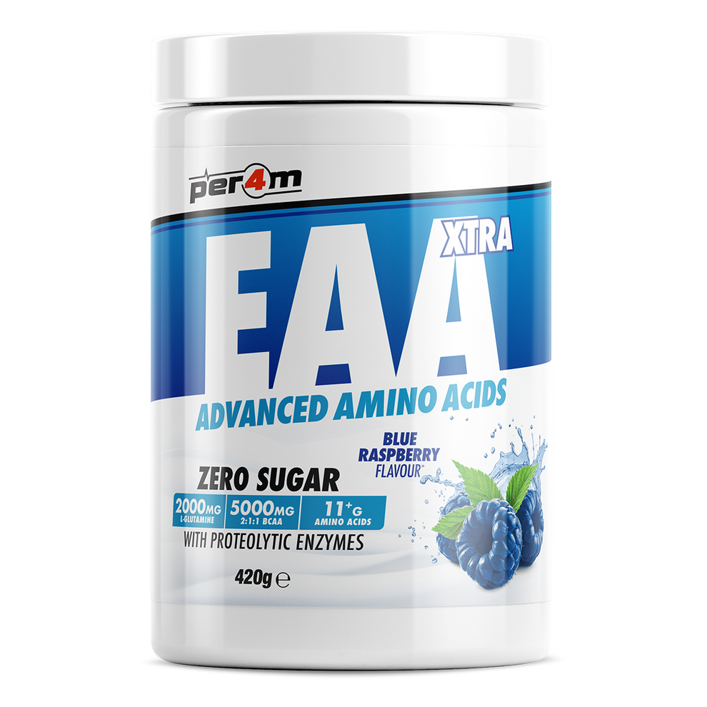 EAA & BCAA Powder | Blue Raspberry | Per4m – Per4m Nutrition