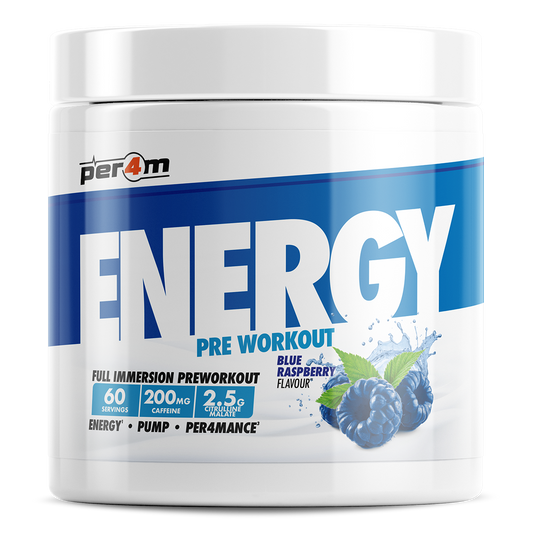 Per4m Energy Pre Workout Blue Raspberry